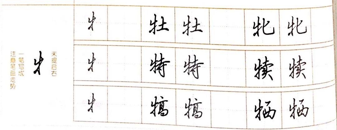 常的偏旁_偏旁部首大全图片_偏旁和部首的区别